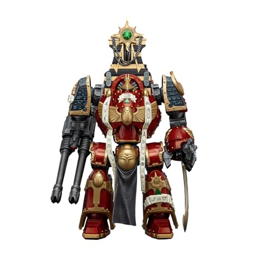 JOYTOY Warhammer 40k Horus Heresy Serie, JT8636 Thousand Sons Contemptor-Osiron Dreadnought with Gravis Force Blade and Gravis Autocannon 1/18 Action Figur von JOYTOY