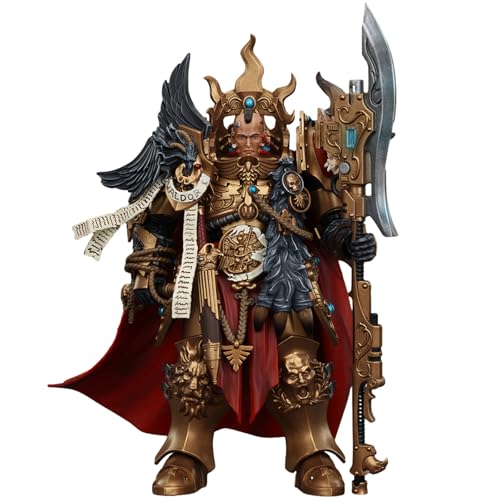 JOYTOY Warhammer 40k Legio Custodes, Legio Custodes Constantin Valdor, Captain-General of The Legio Custodes 1/18 Action Figur von JOYTOY