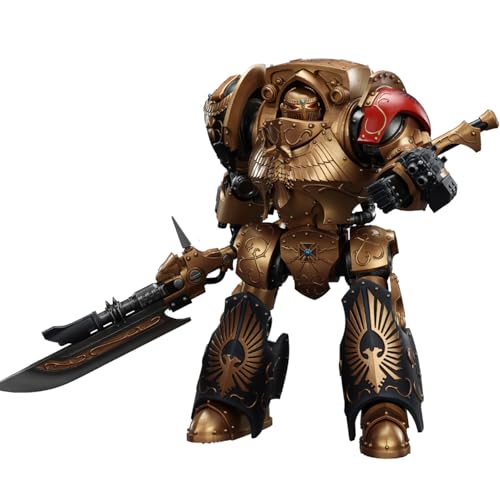 JOYTOY Warhammer 40k Legio Custodes, Legio Custodes Contemptor-Achillus Dreadnought 1/18 Action Figur von JOYTOY