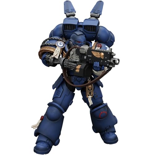 JOYTOY Warhammer 40k Space Marine 2, 1/18 Uitramarines Brother Chairon Action Figur Collect Model von JOYTOY