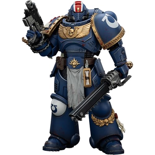 JOYTOY Warhammer 40k Space Marine 2, Ultramarines Lieutenant Titus-Collectors Edition 1/18 Action Figur,Sammeln Und Zeigen Modell JOYTOY Warhammer 40k Space Marine 2, Ultramarines Lieutenant Titus-Collectors Edition 1/18 Action Figur,Sammeln Und Zeigen Modell von JOYTOY
