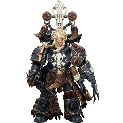 JOYTOY Warhammer 40k Space Wolves, 1/18 Space Wolves Geigor Fell-Hand Action Figure Collect Model von JOYTOY