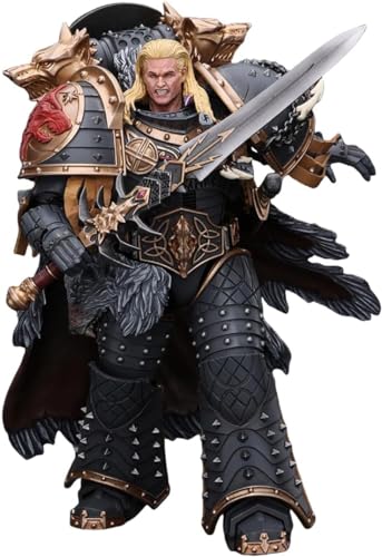 JOYTOY 1/18 Actionfigur Warhammer 40k Space Wolves Leman Russ Primarch of the VIth Legion, 17,8 cm Sammlerstück, Modell Geschenke von JOYTOY