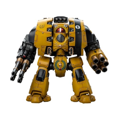 JOYTOY Warhammer 40k The Horus Heresy Imperial Fists Leviathan Dreadnought with Cyclonic Melta Lanze and Storm Cannon 1:18 Scale Collectible Mecha 28.6 cm von JOYTOY