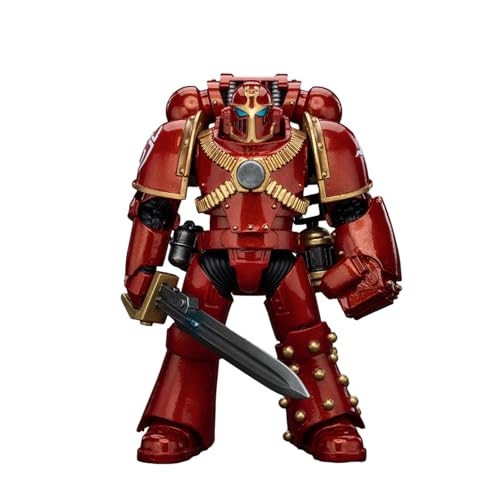 JOYTOY Warhammer 40k Thousand Sons, 1/18 Thousand Sons Legion MK IV Tactical Squad Sergeant with Power Fist Action Figure Collect Model von JOYTOY