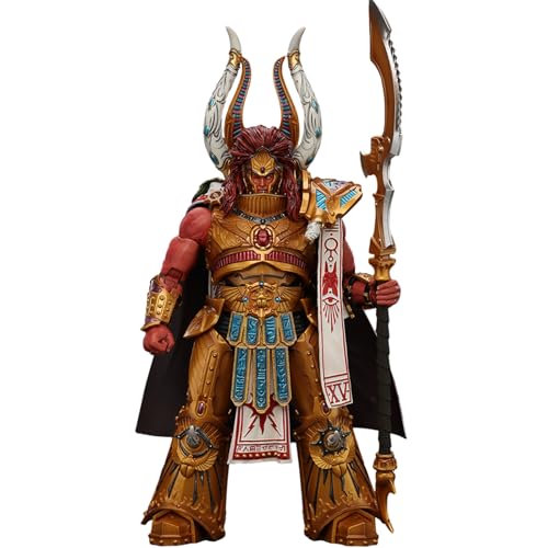 JOYTOY Warhammer 40k Thousand Sons, JT6175 Thousand sons Magnus The Red Primarch of The XVth Legion 1/18 Action Figur von JOYTOY