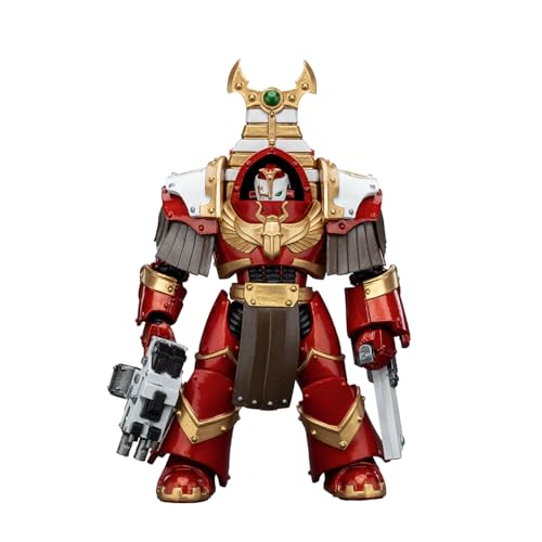 JOYTOY Warhammer 40k Thousand Sons 1/18 Action Figur Collection Model Geschenk，Thousand Sons Sekhmet Terminator Cabal Sekhmet with Combi-Bolter and Chainfist von JOYTOY