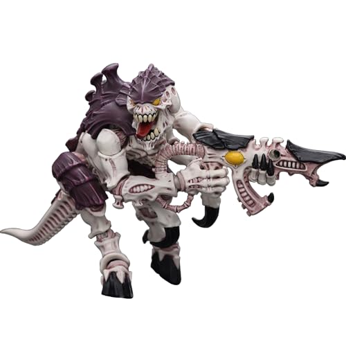 JOYTOY Warhammer 40k Tyranids, JT7035 Tyranids Hive Fleet Leviathan Termagant with Fleshborer 1/18 Action Figur von JOYTOY