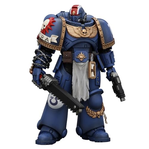 JOYTOY Warhammer 40k Uitramarines Lieutenant Titus 1/18 Action Figur,Sammeln Und Zeigen Modell JOYTOY Warhammer 40k Uitramarines Lieutenant Titus 1/18 Action Figur,Sammeln Und Zeigen Modell von JOYTOY