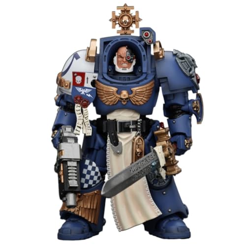 JOYTOY Warhammer 40k Ultramarines Captain in Terminator Armour 14,3 cm 1/18 Scale Collectible Action Figure with Exquisite Design Gifts for Fans & Collectors von JOYTOY