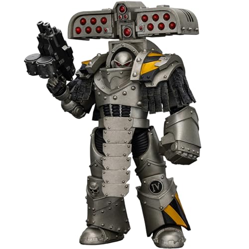 JOYTOY Warhammer 40k lron Warriors Tyrant Siege Master Terminator with Rocket Launcher 1/18 Action Figur,Sammeln Und Zeigen Modell JOYTOY Warhammer 40k lron Warriors Tyrant Siege Master Terminator with Rocket Launcher 1/18 Action Figur,Sammeln Und Zeigen Modell von JOYTOY