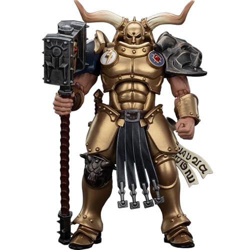 JOYTOY Warhammer Age of Sigmar, Stormcast Eternals The Blacktalons Rostus Oxenhammer 1/18 Action Figur von JOYTOY