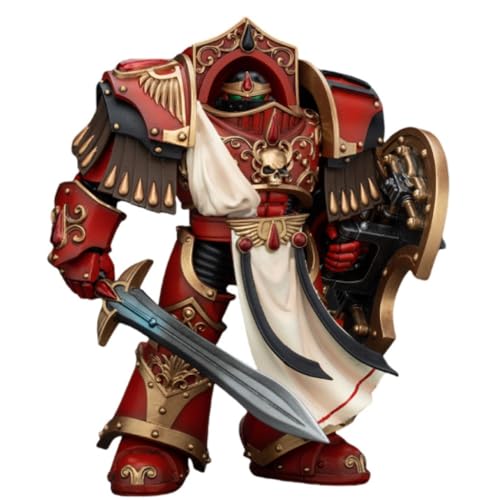 JOYTOY Warhammer Horus Heresy 1:18 Scale 14.2 cm Blood Angels Crimson Paladins Squad Crimson Paladin 1 Collectible Action Figure with Exquisite Design Gifts for Fans & Collectors von JOYTOY