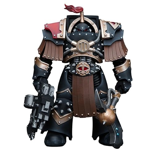 JOYTOY Warhammer Horus Heresy Sons of Horus Justaerin Terminator Squad Justaerin with Carsoran Power Axe, 13.6 cm Collectible Action Figure Model Gifts von JOYTOY