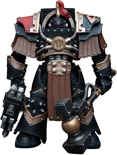 JOYTOY Warhammer Horus Heresy Sons of Horus Justaerin Terminator Squad Justaerin with Thunder Hammer, 13.6 cm Collectible Action Figure Model Gifts von JOYTOY