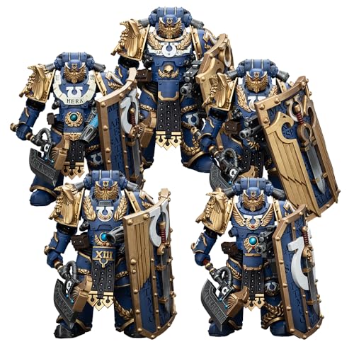 JOYTOY Warhammer Horus Heresy Ultramarines Invictarus Suzerain Squad 1:18 Scale - 12.2 cm Collectible Action Figure with Exquisite Design, Gifts for Fans & Collectors von JOYTOY