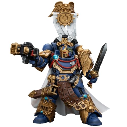 JOYTOY Warhammer Horus Heresy Ultramarines Legion Praetor with Power Sword and Volkite Serpenta 13.7 cm 1/18 Scale Collectible Action Figure with Exquisite Design Gifts for Fans & Collectors von JOYTOY