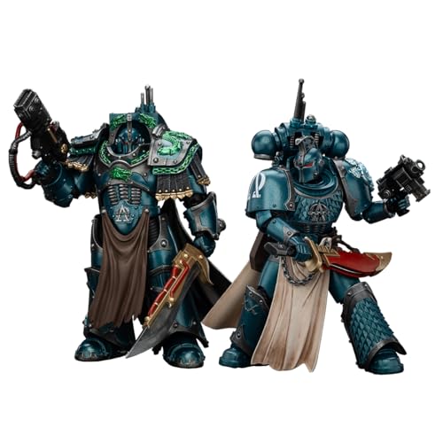 JOYTOY Warhammer The Horus Heresy Alpha Legion 1/18 Action Figure Alpha Legion Legion Praetor with Power Sword and Alpha Legion Legion Praetor in Cataphractii Terminator Armour JOYTOY Warhammer The Horus Heresy Alpha Legion 1/18 Action Figure Alpha Legion Legion Praetor with Power Sword and Alpha Legion Legion Praetor in Cataphractii Terminator Armour von JOYTOY