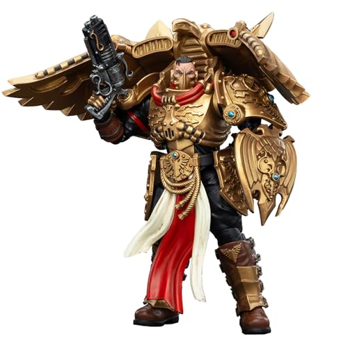 JOYTOY Warhammer The Horus Heresy Legio Custodes Custodian Venatari Squad Venatari with Kenetic Destroyer 2.5-13.7 cm 1/18 Action Figure with Exquisite Design Gifts for Fans & Collectors von JOYTOY