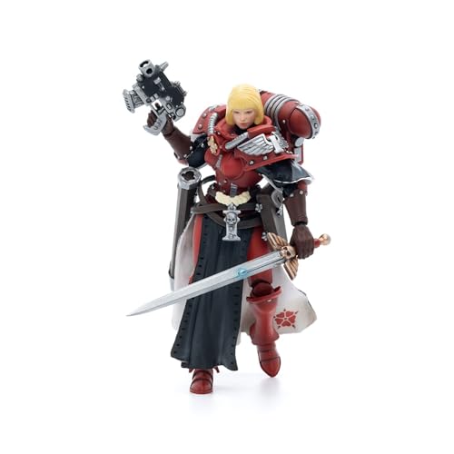 Joy Toy (CN) Warhammer 40k Figur 1/18 Adepta Sororitas Battle Sisters Orden der Blutigen Rose Schwester Superior Kamina 12cm von JOYTOY