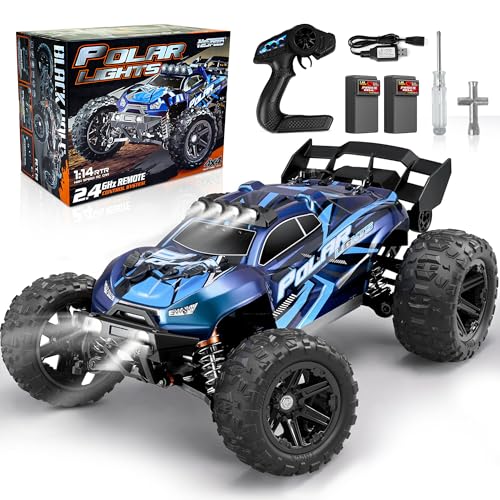 JOYTREKY Ferngesteuertes Auto, RC Auto 1：14 Monster Truck 45KM/H 2.4GHz 4WD Offroad Fahrzeug Geschenk fürTeenager Erwachsene von JOYTREKY