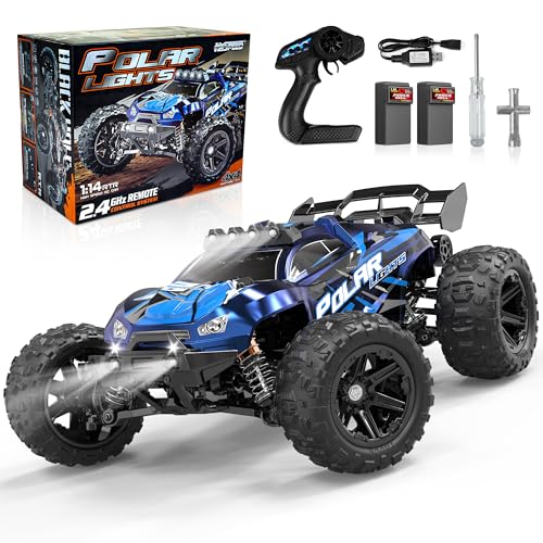 JOYTREKY Ferngesteuertes Auto, RC Auto 1：14 Monster Truck 45KM/H 2.4GHz 4WD Offroad Fahrzeug Geschenk fürTeenager Erwachsene von JOYTREKY