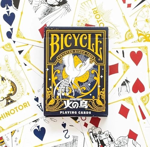 Hinotori Spielkarten, Anime-inspirierte Illustrationen – japanischer Import Sammlerstück, Pokerdeck, Premium-Karton Hinotori Spielkarten, Anime-inspirierte Illustrationen – japanischer Import Sammlerstück, Pokerdeck, Premium-Karton von JP GAMES LTD