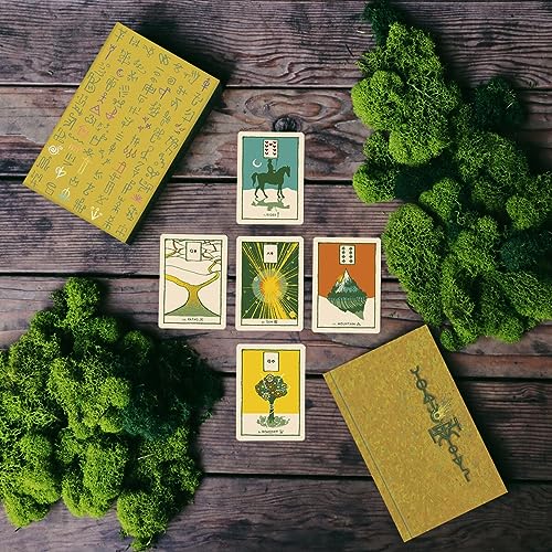 JP GAMES LTD Green Glyphs Lenormand Deck von James R.eads (NEUE EDITION) von JP GAMES LTD