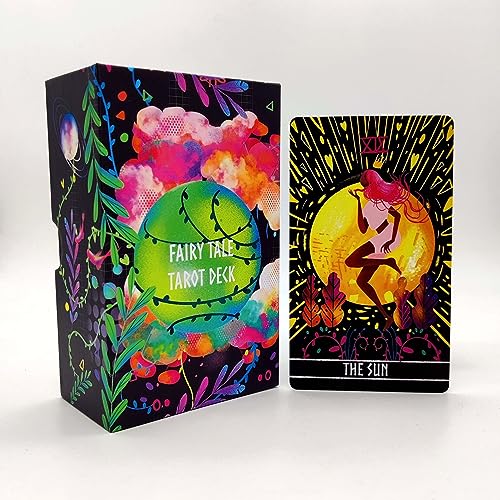 JP GAMES LTD La Muci Design Tarot-Deck mit Märchenmotiv, schönes Kunstwerk, komplett mit Anleitung und Box, luxuriöse Karten von JP GAMES LTD