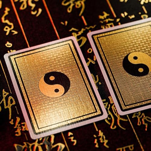 JP GAMES LTD MPC Chao Yin Yang Spielkarten, luxuriöses foliertes Pokerdeck, Sammlerstück für Erwachsene ab 14 Jahren von JP GAMES LTD