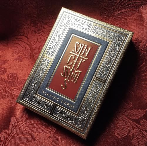 JP GAMES LTD Sanctissimus Spielkarten - Luxus Poker Deck von Lotrek, Oath - Made in Greece JP GAMES LTD Sanctissimus Spielkarten - Luxus Poker Deck von Lotrek, Oath - Made in Greece von JP GAMES LTD
