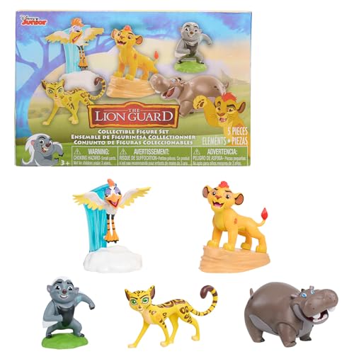 JP Spielfiguren/Sammelfiguren, aus der Disney-Serie Die Garde der Löwen, 5-teiliges Set von The Lion Guard