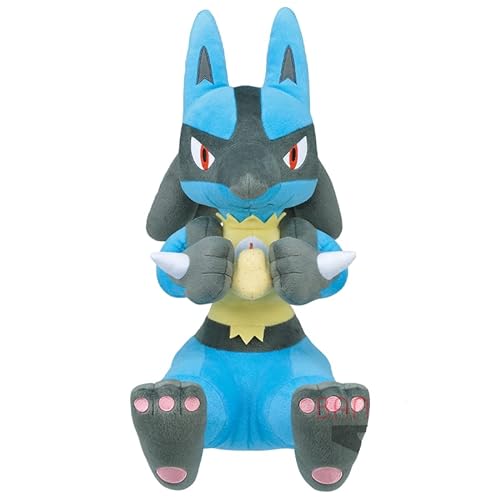 JP Lucario Großer 43cm! Plüsch Mogu Mogu Time #448 Schnapp sie dir alle! von JP