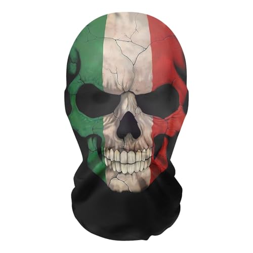 Gruselige Geistermaske, Halloween-Geistermaske, Horror Funny Mesh Voller Kopfschmuck Lustiges Horror-Maskenspielzeug, Böse Geistermaske, gruseliges Halloween-Maschenkostüm für Erwachsene, für Feiertag von JPSDOWS