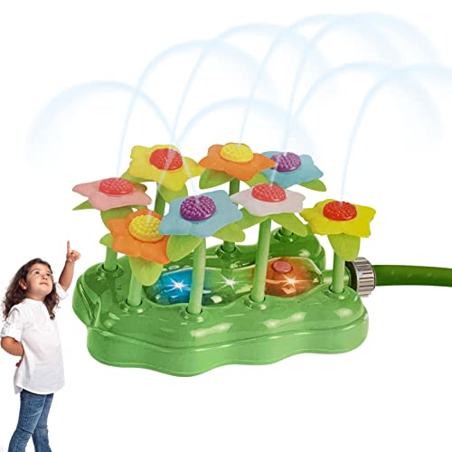Blumensprinkler-Spielzeug, Sprinkler-Spielzeug für Kinder | Interessantes Blumen-Wassersprinkler-Spielzeug - Kinder Sprinkler Blumenspielzeug Outdoor Sommerspiele Mini Blumensprinkler von JPSDOWS