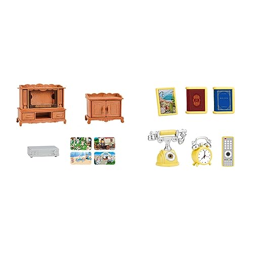 13PCS 1:12 Möbel Set Puppenhäuser Ständer Puppenhäuser Möbel Spielzeug Schrank Puppenhäuser Telefon von JSGHGDF