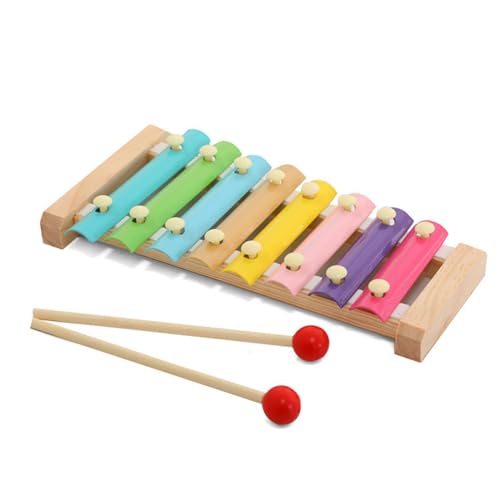 Glockenspiel Xylophon Multifunktionale Cartoon Gemacht Set Tragbare Musical von JSGHGDF