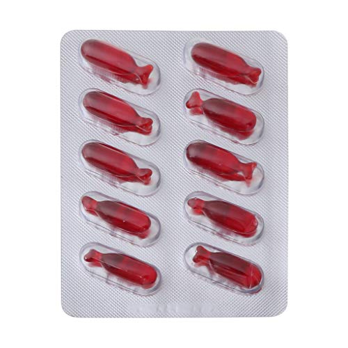 JSGHGDF 10pcs Halloween Fake Blood Plasma Pillen für Vampir Horror Lustiger Witz Streich Trick Cosplay Fancy Make-up Zubehör Fake Blood Plasma JSGHGDF 10pcs Halloween Fake Blood Plasma Pillen für Vampir Horror Lustiger Witz Streich Trick Cosplay Fancy Make-up Zubehör Fake Blood Plasma von JSGHGDF