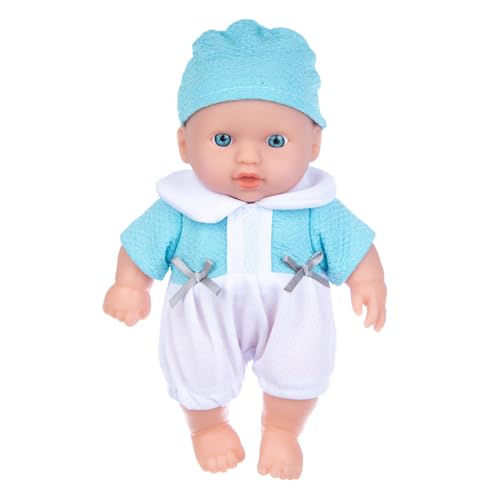 JSGHGDF 20,3 cm Reborn-Doll-Party für Baby-Mädchen, Kinder, die Verkleidungsparty spielen, Pyjamas, gemeinsames Spielen von JSGHGDF