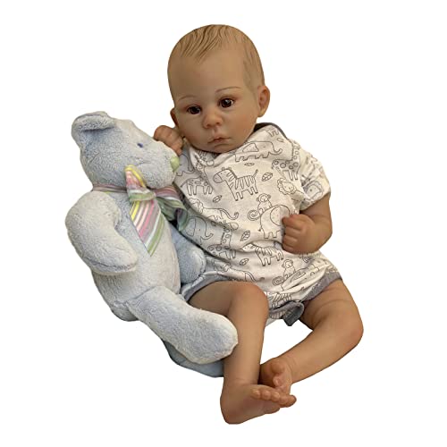 JSGHGDF 20 Schlafen Actionfigur Erziehungsspiel Spielzeug Simulation Inyl Kaukasisches Baby von JSGHGDF