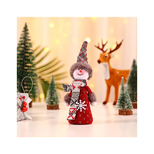 JSGHGDF 8'' Gefüllter Anhänger Cartoon Weihnachten Nordic Party Festival Supply Babyspielzeug Wandmontierter Anhänger von JSGHGDF