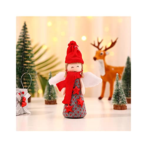 JSGHGDF 8'' Gefüllter Anhänger Cartoon Weihnachten Nordic Party Festival Supply Babyspielzeug Wandmontierter Anhänger von JSGHGDF