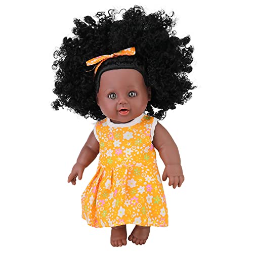 JSGHGDF Babybett Schlafspielzeug Mädchen Zubehör Babyzimmer Dekoration Dress Up für afrikanische Schwarz von JSGHGDF