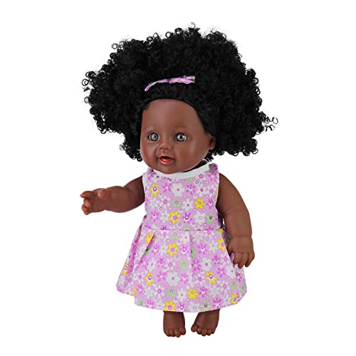 JSGHGDF Babybett Schlafspielzeug Mädchen Zubehör Babyzimmer Dekoration Dress Up für afrikanische Schwarz von JSGHGDF