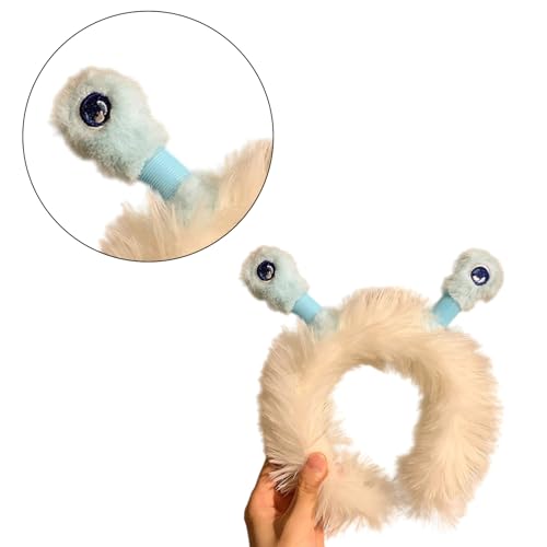 JSGHGDF Cartoon Plüsch Hairhoop Schöne Einziehbare Tentakeln Haarband Glowing Party Kopfschmuck Erwachsene Zubehör von JSGHGDF