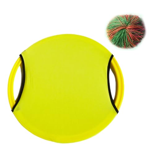 JSGHGDF Disc Wurf Und Fang Paddelspiel Für Kinder Outdoor Spiel Hand Auge Koordination Spannendes Wurf Und Fangkugel Set von JSGHGDF