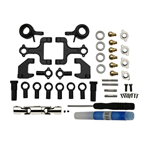 JSGHGDF Getriebewellenvorrichtung/Schaukel Upgrade Metallspielzeugzubehör Ferngesteuerten LKW Minivans D42 von JSGHGDF