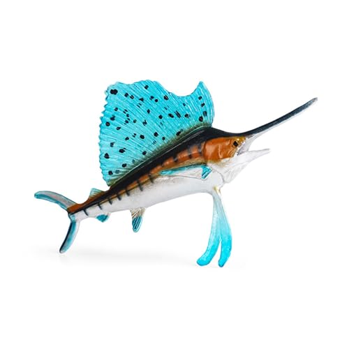 JSGHGDF Kunststoff Fisch Modell Spielzeug Realistische Fisch Statue Ornament Realistische Tiere Aquarium Schöne Fische Landschaft Liefert von JSGHGDF