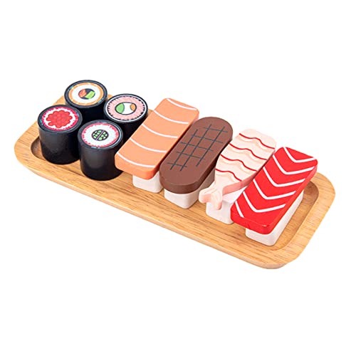 JSGHGDF Simulation Japanische Küche Spielhaus Pretend Sushi Küche Machen Fertigkeit Tragbar Pädagogisch von JSGHGDF