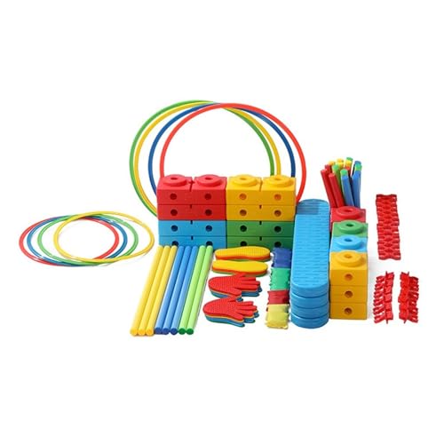 JSXTBHUO Karneval Outdoor Spiele Für Kinder,Multicolor Balance Training Equipment, Spielplatz Spielzeug Für Kleinkinder, Fördert Das Gleichgewicht Der Kinder von JSXTBHUO